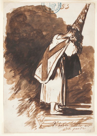 For Being Born Somewhere Else by Francisco de Goya